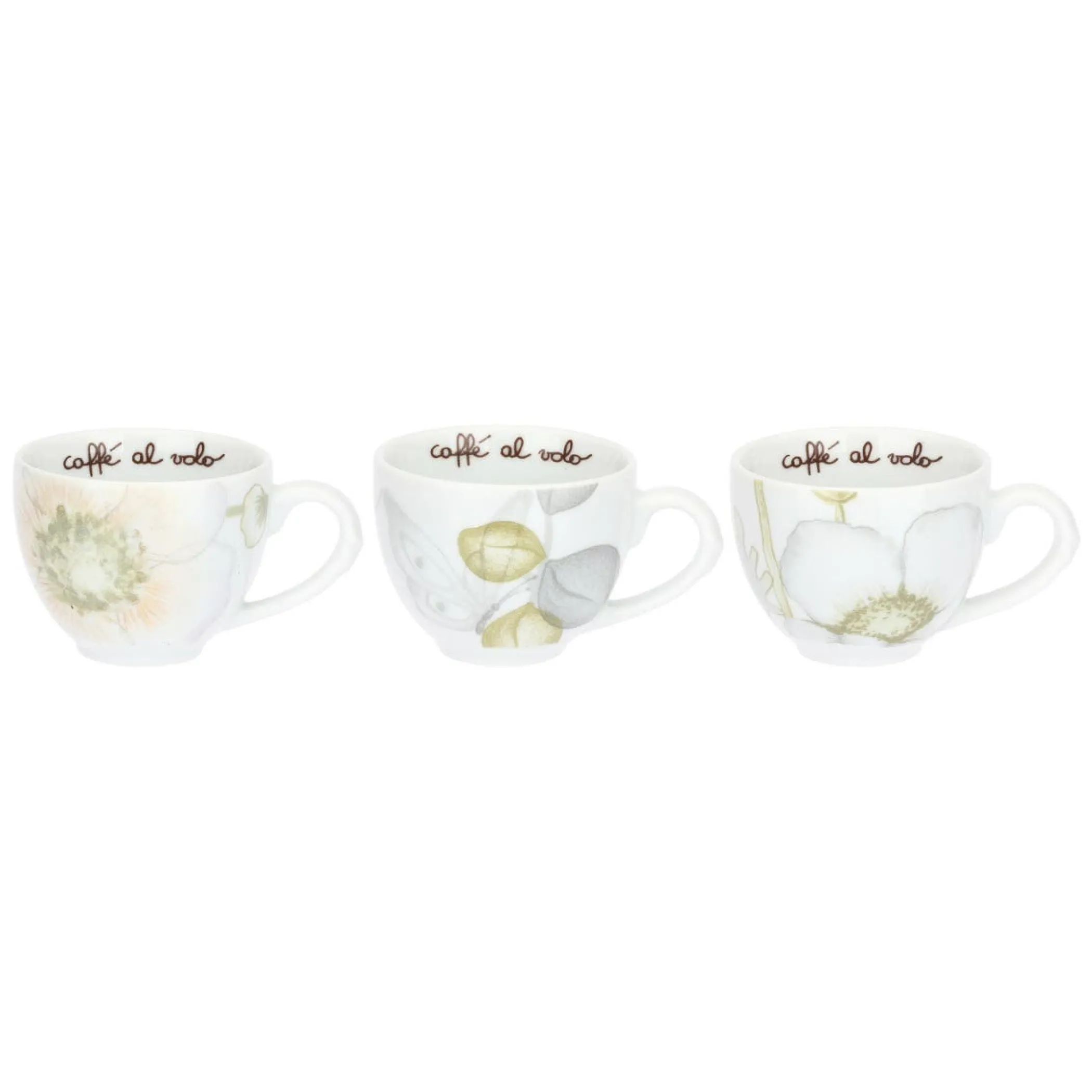 THUN Set 6 tazzine espresso in porcellana, Bloom* Set Tazzine E Tazze