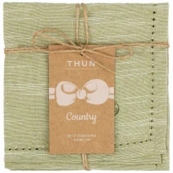 THUN Set 2 tovaglioli Country* Tovaglie Runner E Altro Tessile