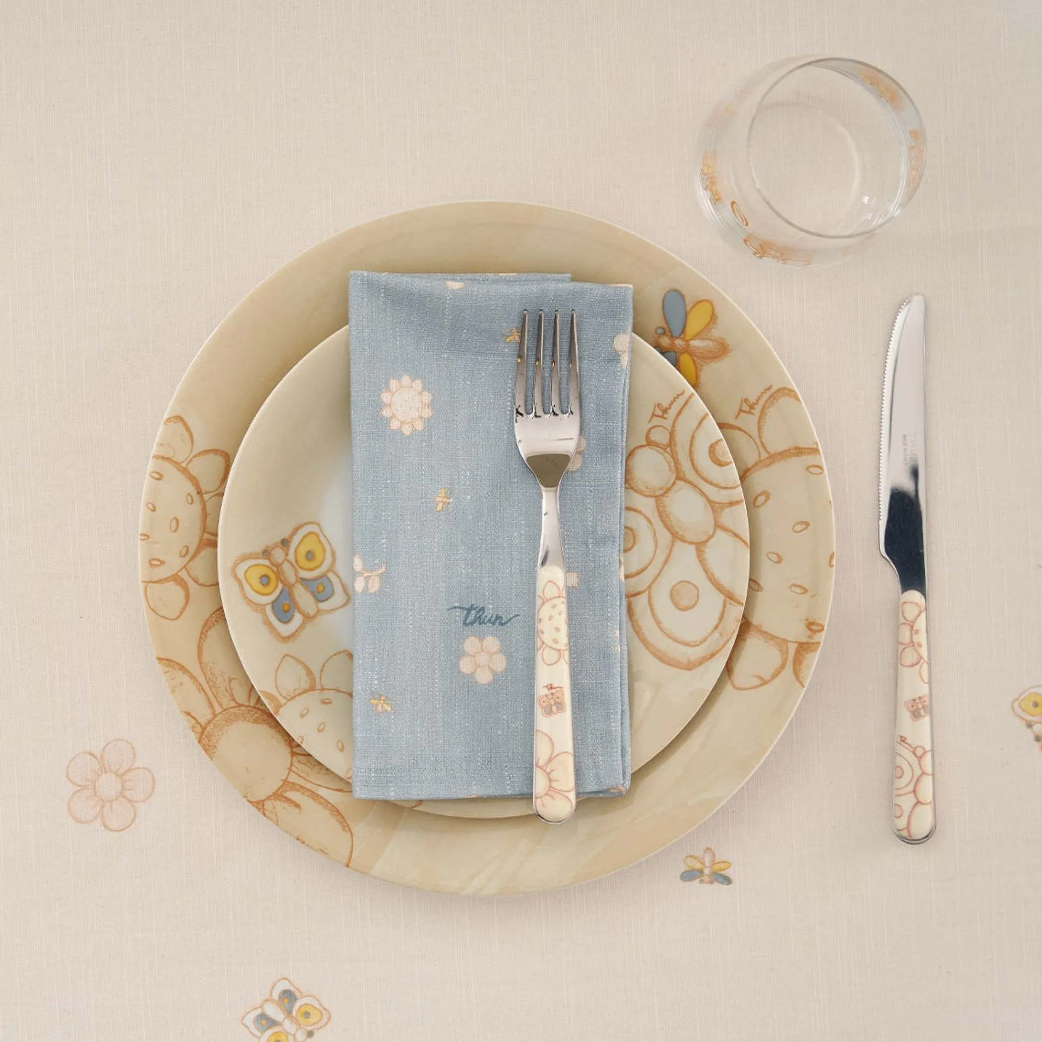 THUN Set 2 tovaglioli Elegance* Elegance|Tovaglie Runner E Altro Tessile