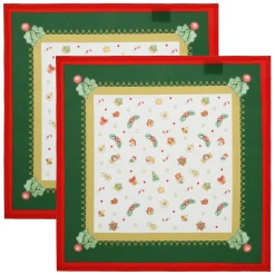 THUN Set 2 tovaglioli Magico Natale* Tovaglie Runner E Altro Tessile|Accessori Natalizi Per La Tavola
