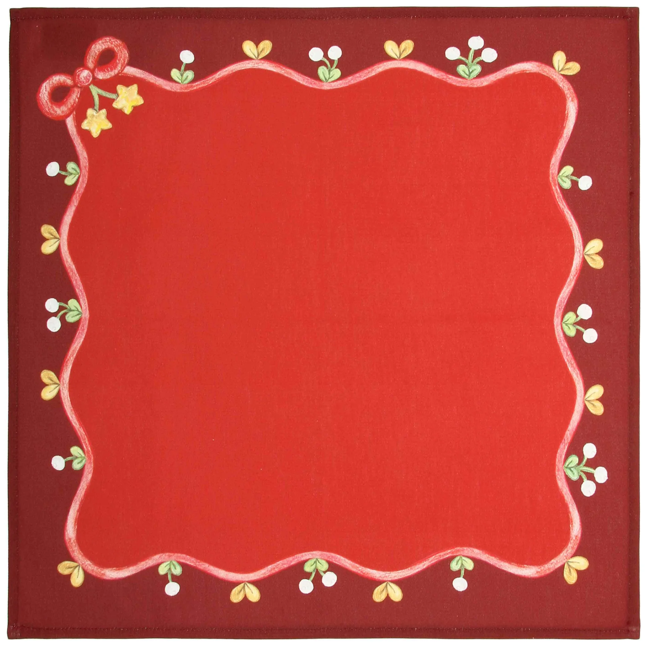 THUN Set 2 tovaglioli Sweet Christmas* Tovaglie Runner E Altro Tessile