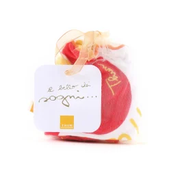 THUN Set bavaglino "I love mummy" con guantini antigraffio con calzini* Abbigliamento E Tessile