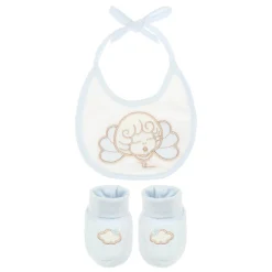 THUN Set bavetta e scarpine lui in cotone* Abbigliamento E Tessile