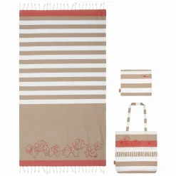 THUN Set borsa mare, pochette e telo 100% cotone* Borse, Portafogli E Trousse