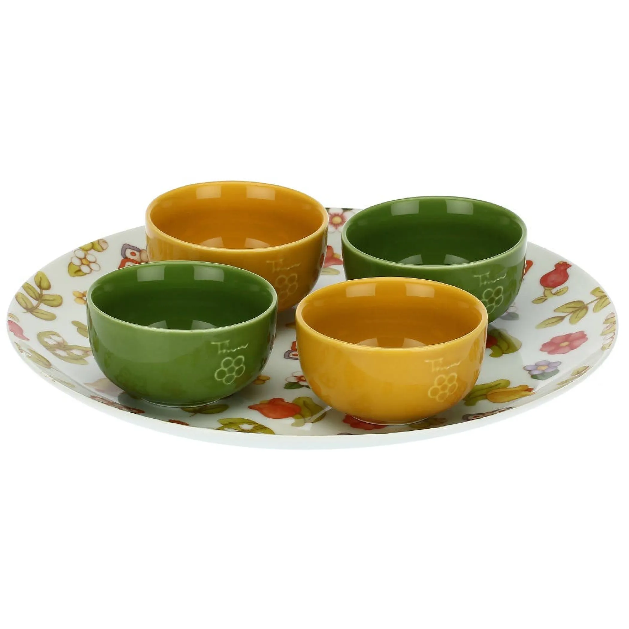 THUN Set ciotole per aperitivo Happy Country* Teglie E Insalatiere|Altri Complementi Per La Tavola