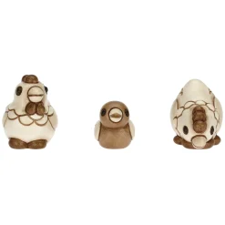 THUN Set due galline e pulcino Presepe Classico* Presepe