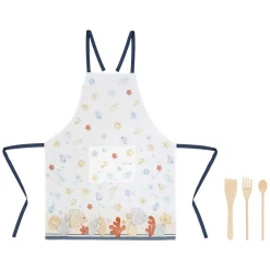 THUN Set grembiule in cotone e 3 mestoli in legno Mare da amare* Tovaglie Runner E Altro Tessile