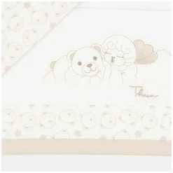 THUN Set lenzuolino e federa con Teddy e angelo* Abbigliamento E Tessile