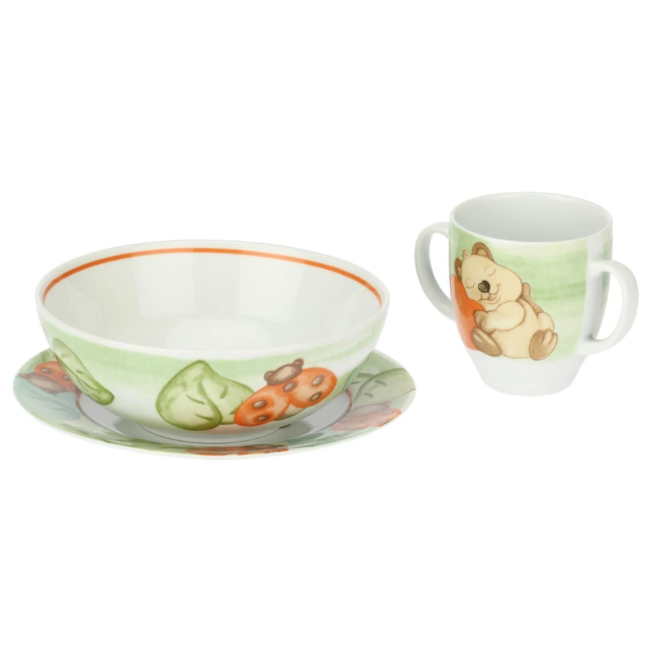 THUN Set pappa in porcellana Quokka* Set Pappa E Accessori Maternità