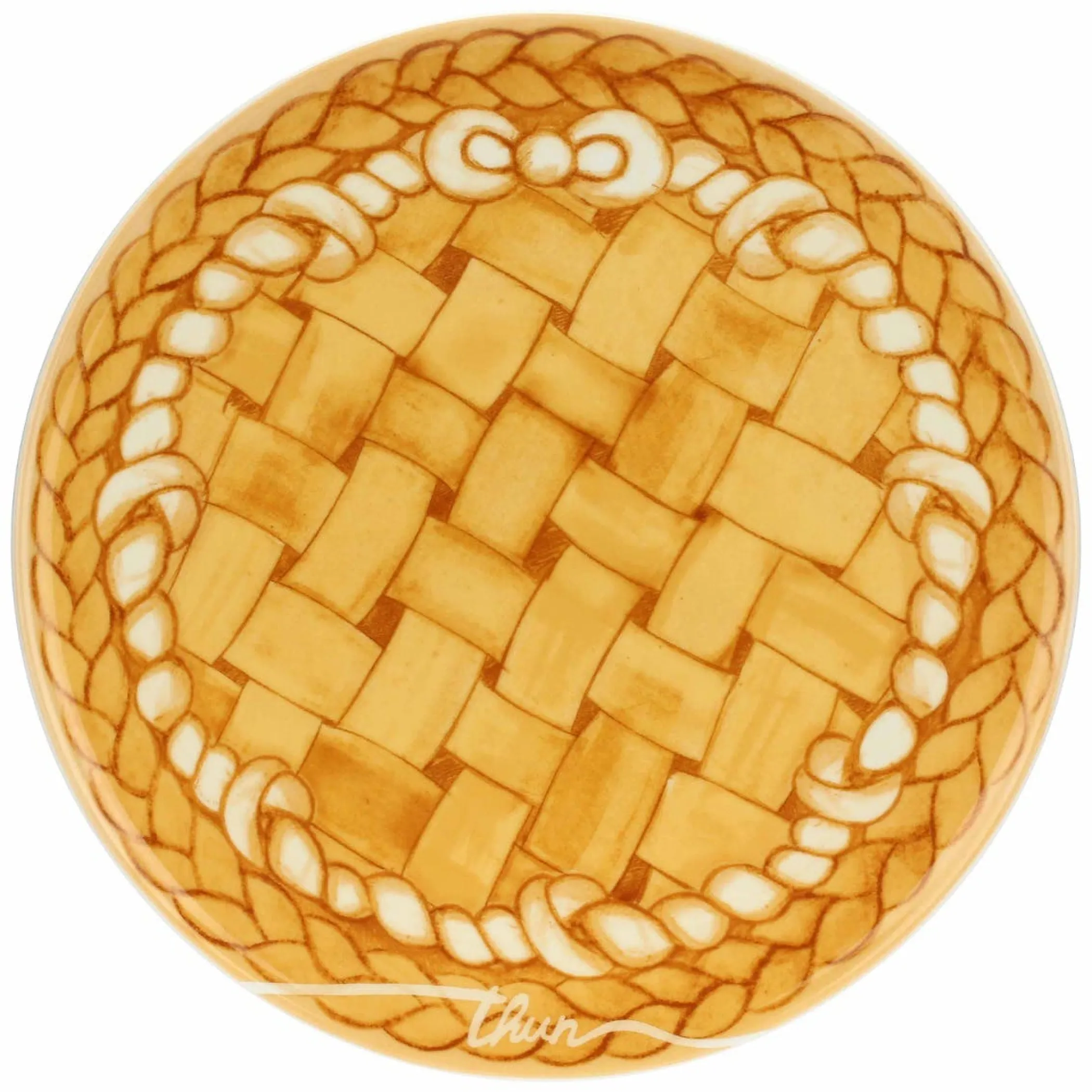 THUN Set piatto con ciotole aperitivo in porcellana AbbracciAMI* Altri Complementi Per La Tavola