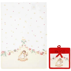 THUN Set presina e canovaccio Sorprese di Natale* Tovaglie Runner E Altro Tessile|Accessori Natalizi Per La Tavola