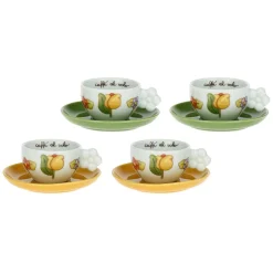 THUN Set quattro tazzine Happy Country* Set Tazzine E Tazze