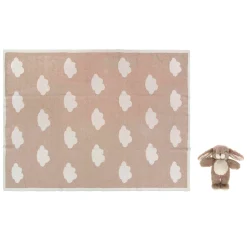 THUN Set regalo peluche con copertina in cotone Dolce Fattoria* Giochi