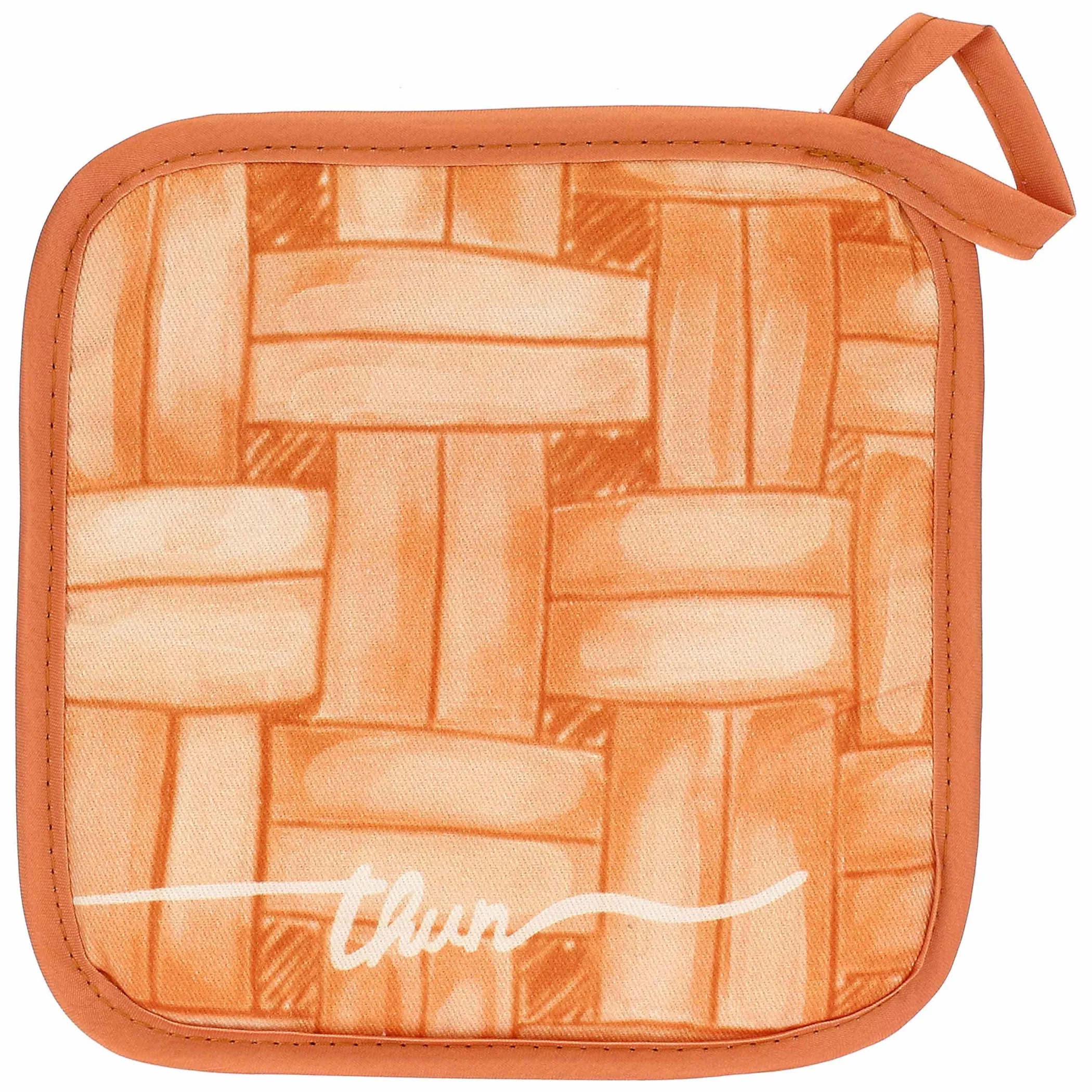 THUN Set scatola in latta, guantone, presina e canovaccio AbbracciAMI* Altri Complementi Per La Tavola