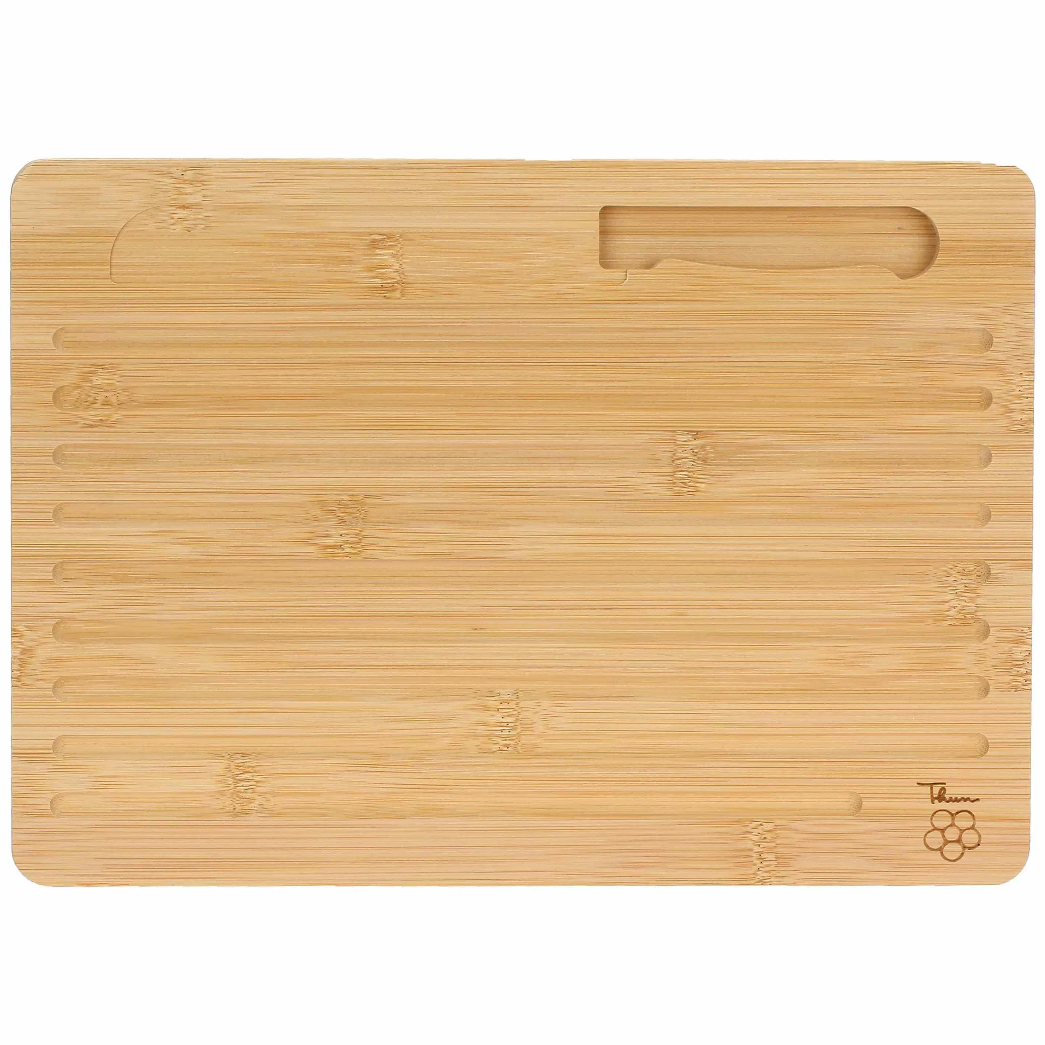 THUN Set tagliere in legno e sacchetto porta pane Sorprese di Natale* Altri Complementi Per La Tavola|Accessori Natalizi Per La Tavola