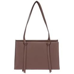 THUN Shopper in ecopelle con incrocio* Borse, Portafogli E Trousse