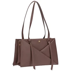 THUN Shopper in ecopelle con incrocio* Borse, Portafogli E Trousse