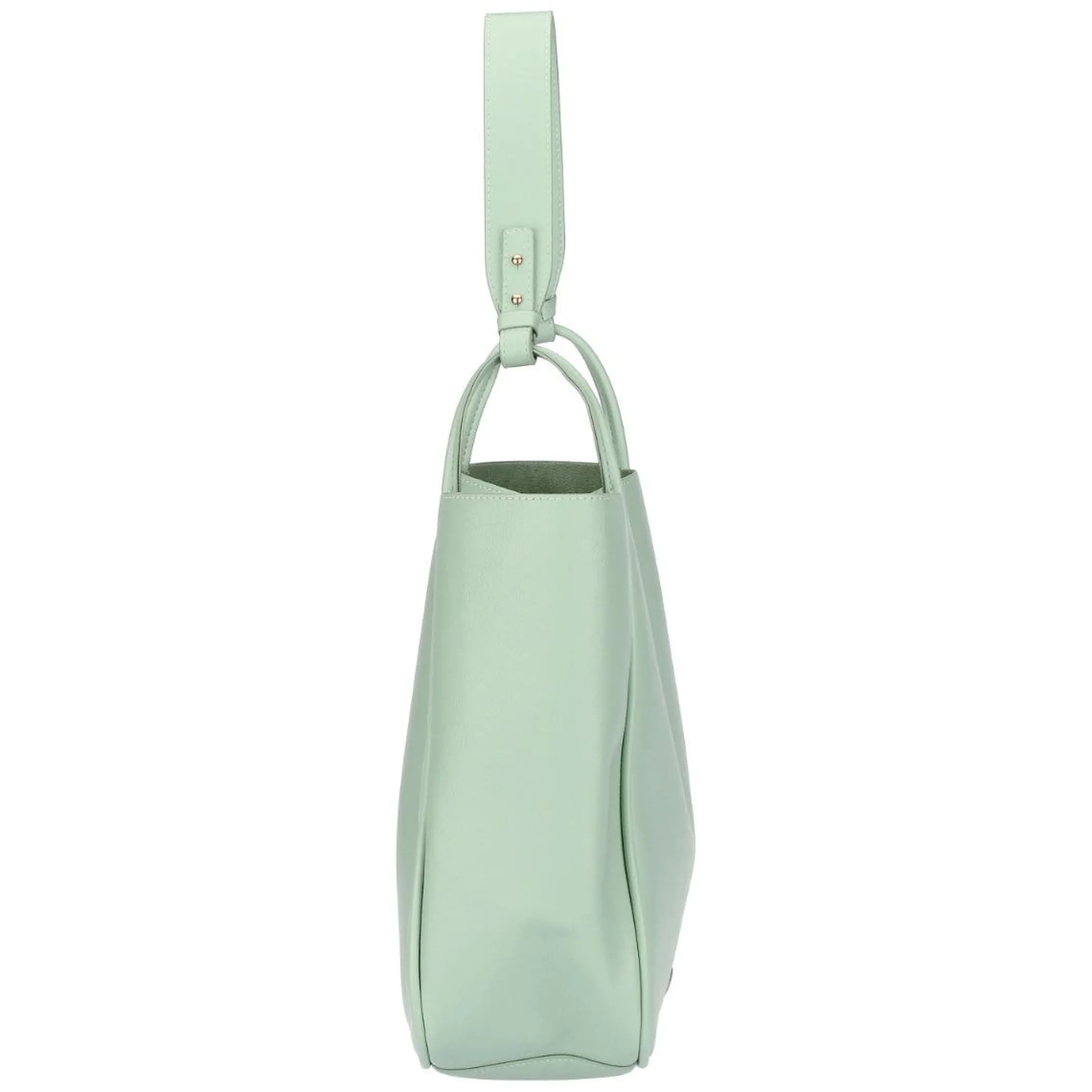 THUN Shopper in ecopelle con pochette interna, verde* Borse, Portafogli E Trousse