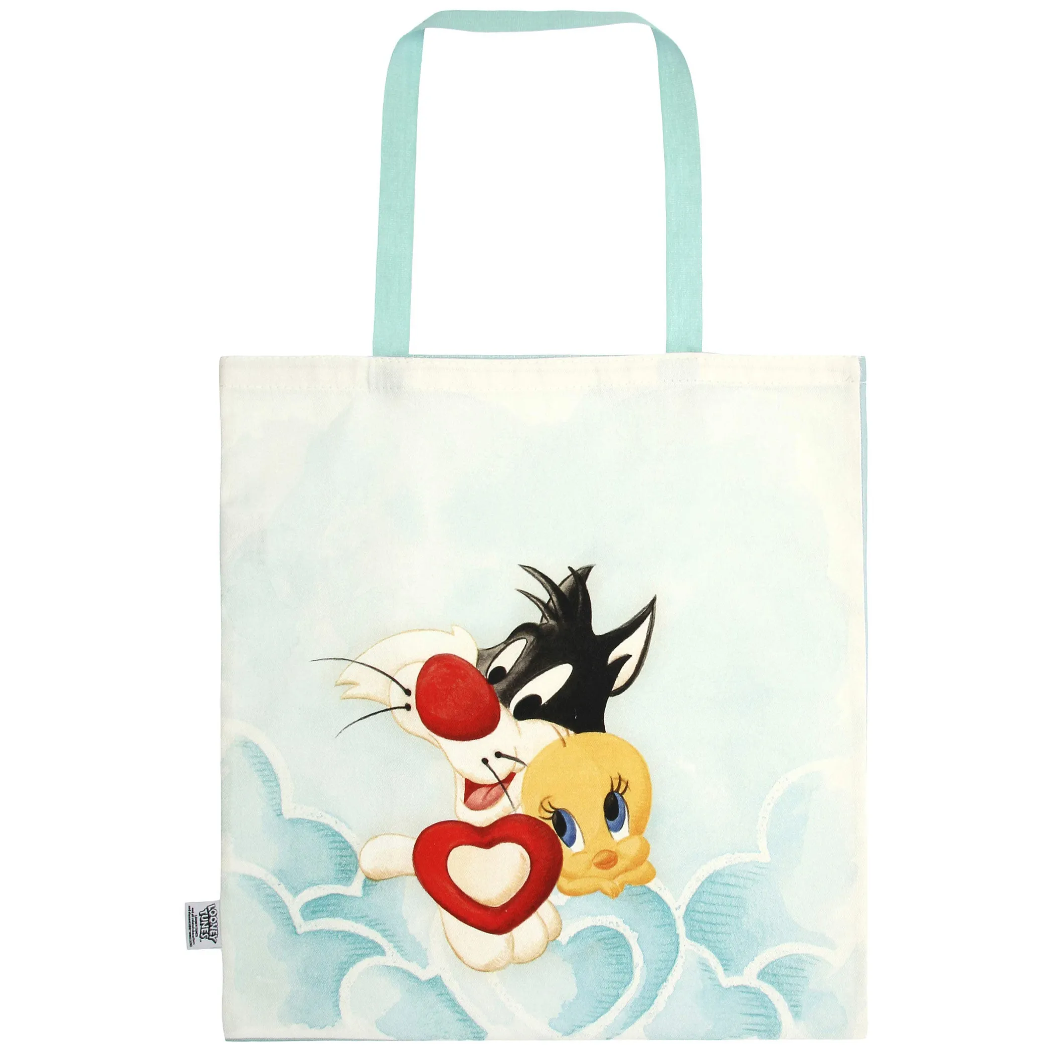 THUN Shopper in tessuto Titti e Silvestro Warner Bros®* Borse, Portafogli E Trousse