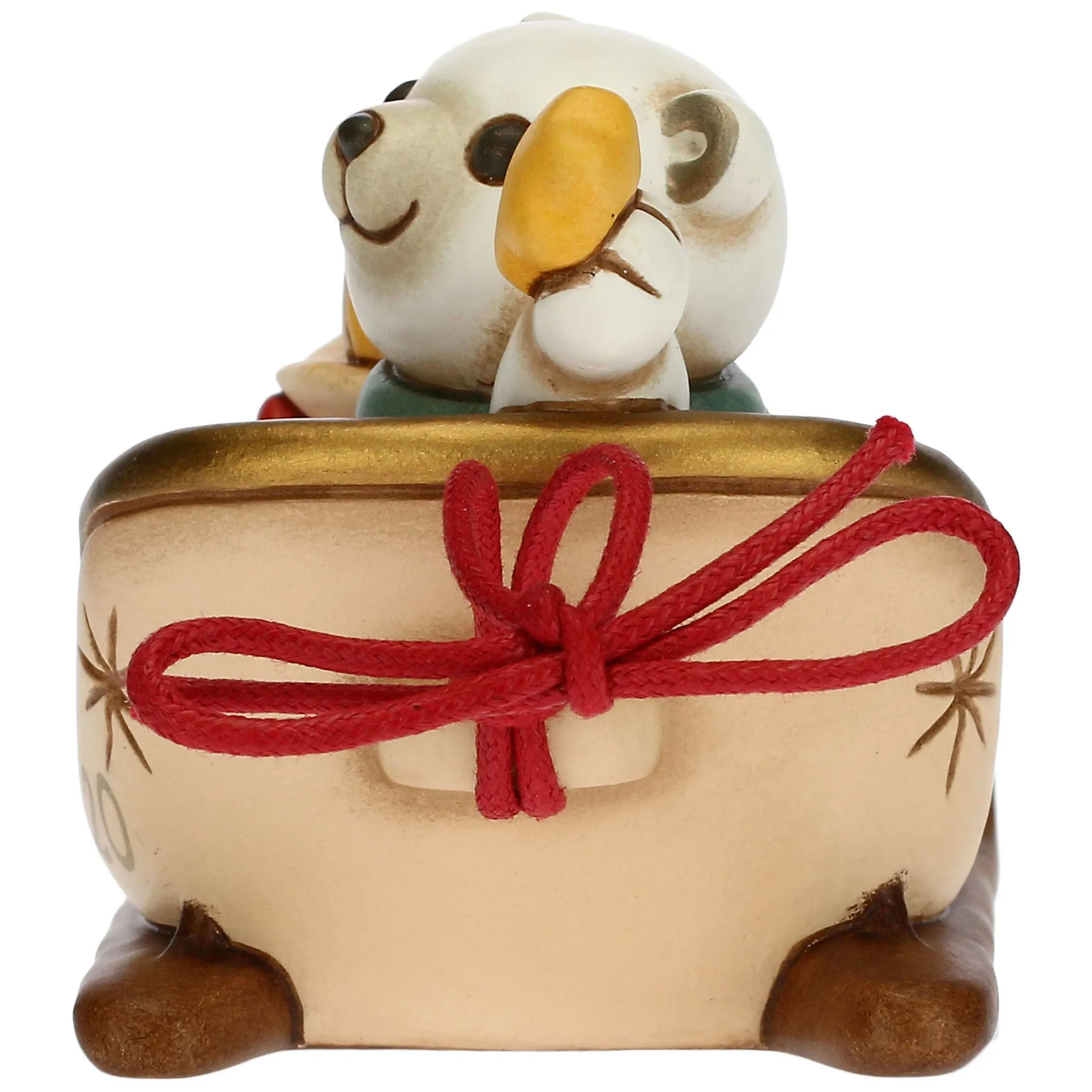 THUN Slitta Componibile 2020 con dolce orso polare Paul* Addobbi Natalizi