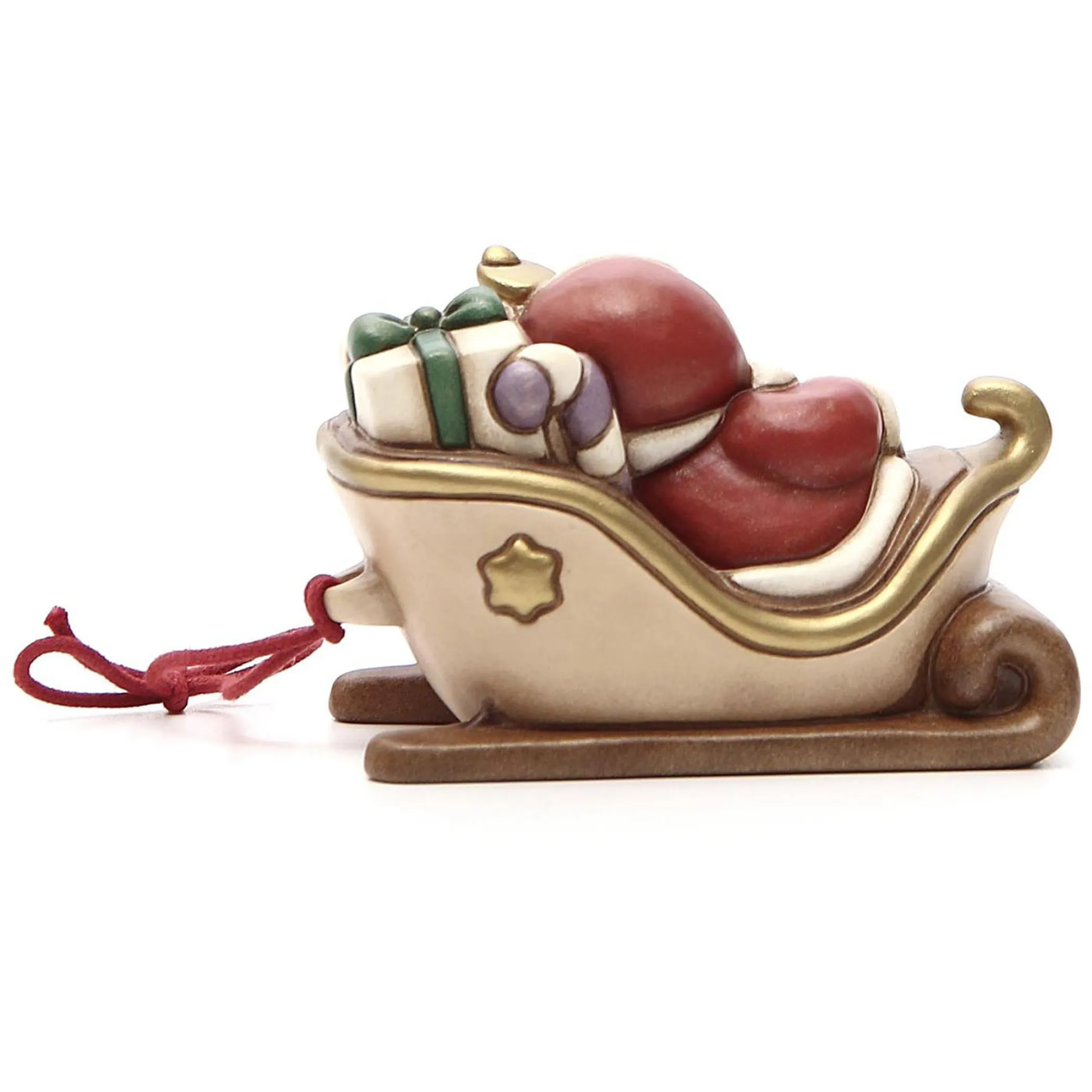 THUN Slitta con Babbo Natale piccolo* Addobbi Natalizi