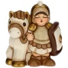 THUN Soldato con cavallo Presepe Classico bianco* Presepe