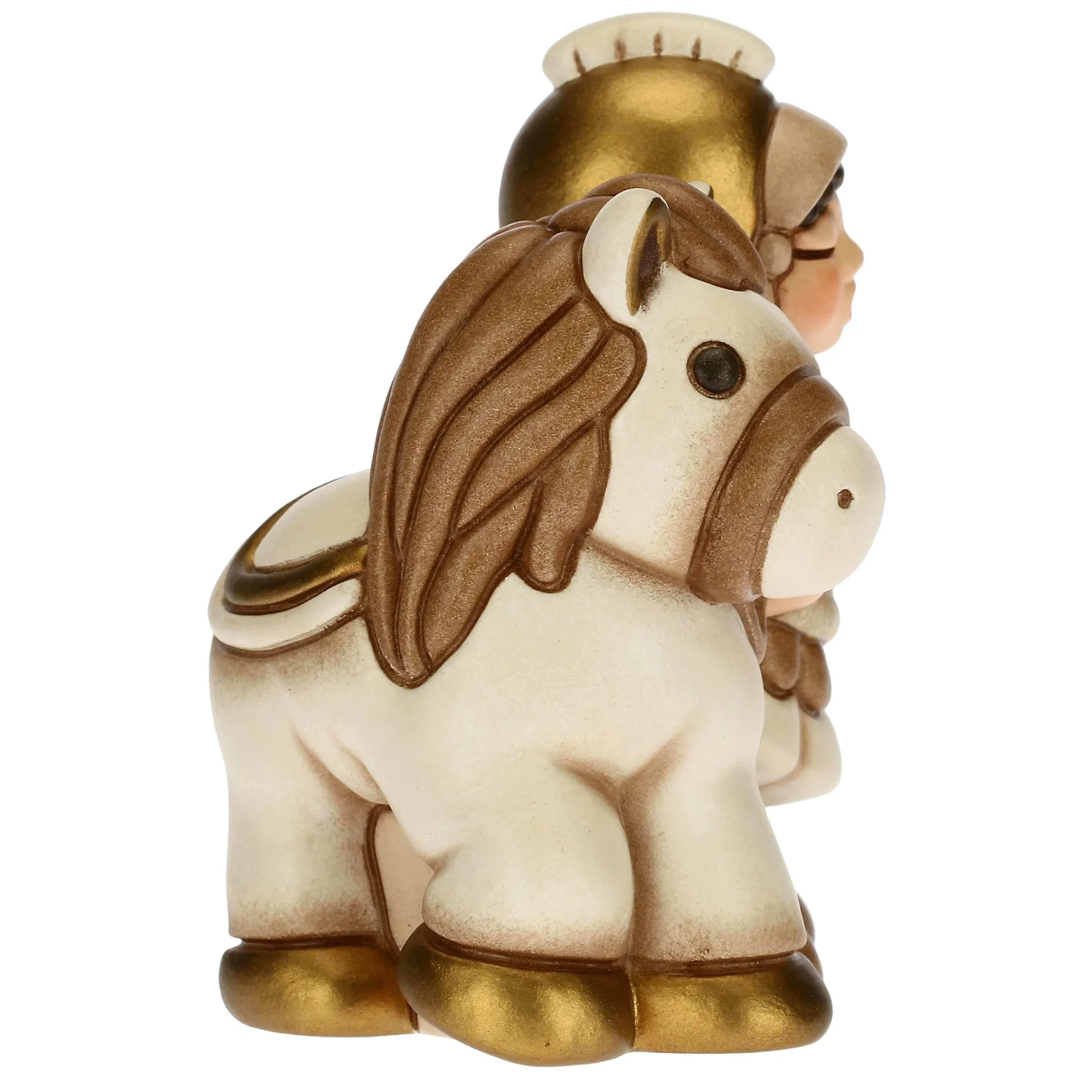 THUN Soldato con cavallo Presepe Classico bianco* Presepe