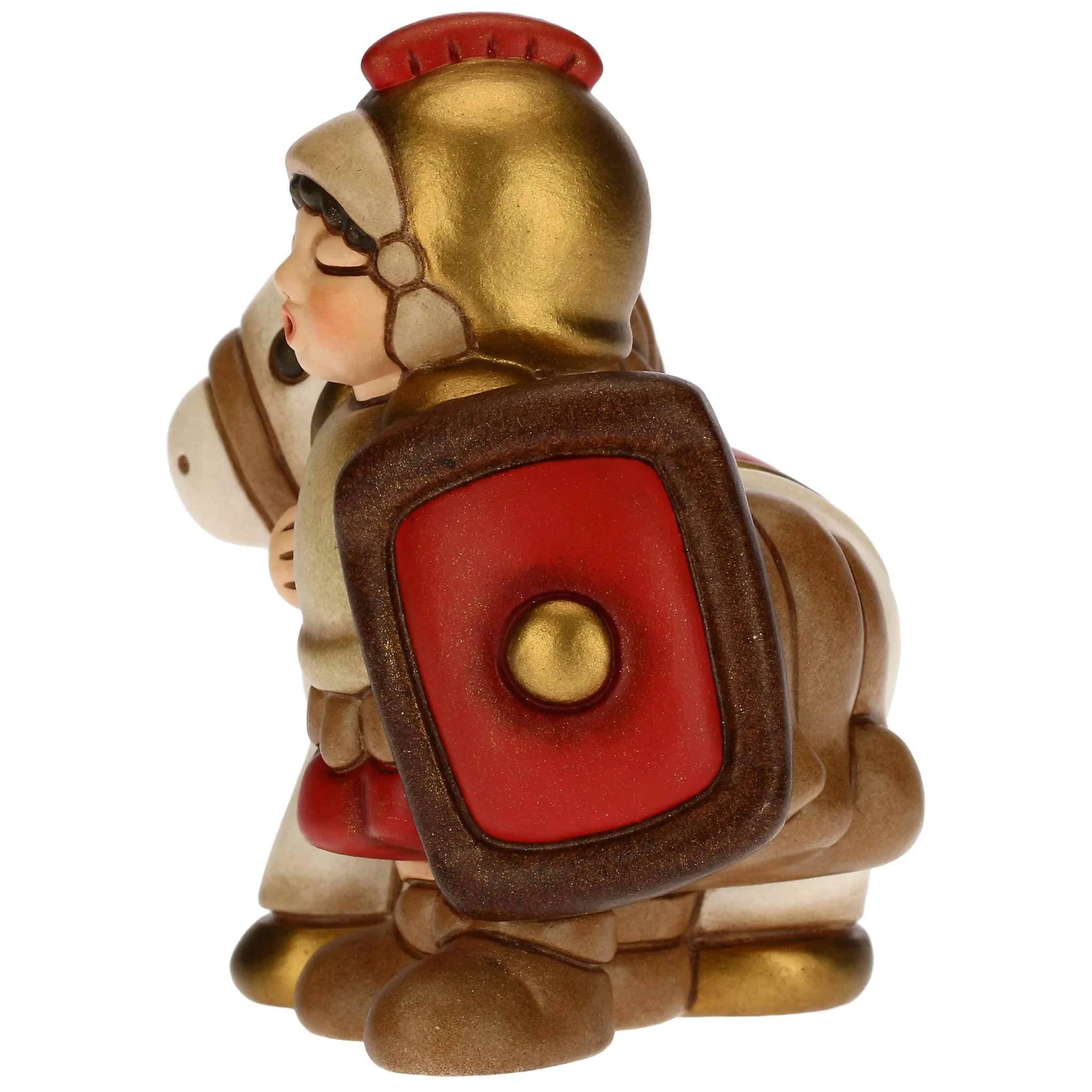 THUN Soldato con cavallo Presepe Classico rosso* Presepe