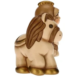 THUN Soldato con cavallo Presepe Classico beige* Presepe