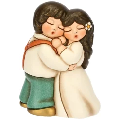 THUN Sposini abbracciati in ceramica, grandi* Bomboniere Anniversario|Bomboniere Matrimonio