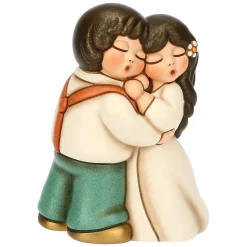 THUN Sposini abbracciati in ceramica, grandi* Bomboniere Anniversario|Bomboniere Matrimonio