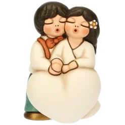 THUN Sposini in ceramica con cuore, piccoli* Bomboniere Anniversario|Bomboniere Matrimonio