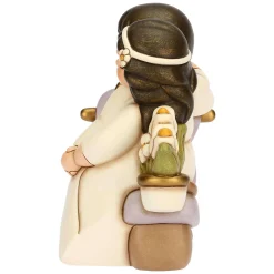 THUN Sposini in ceramica su moto con fiori, maxi* Bomboniere Anniversario|Bomboniere Matrimonio