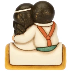 THUN Sposini in ceramica su paglia, piccoli* Bomboniere Anniversario|Bomboniere Matrimonio