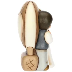 THUN Sposini viaggio in mongolfiera in ceramica, grandi* Bomboniere Anniversario|Bomboniere Matrimonio