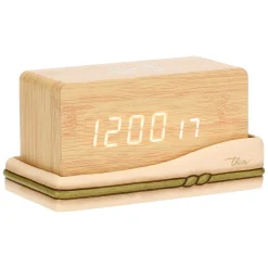 THUN Sveglia digitale da comodino con fiori e coccinella* Country Bloom E Sublime|Orologi