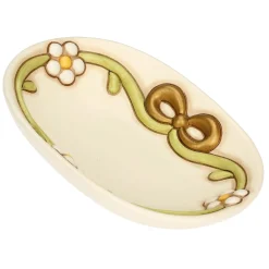 THUN Svuotatasche con margherite e fiocco in ceramica* Svuotatasche E Porta Blocco