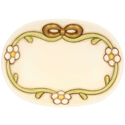 THUN Svuotatasche con margherite e fiocco in ceramica* Svuotatasche E Porta Blocco