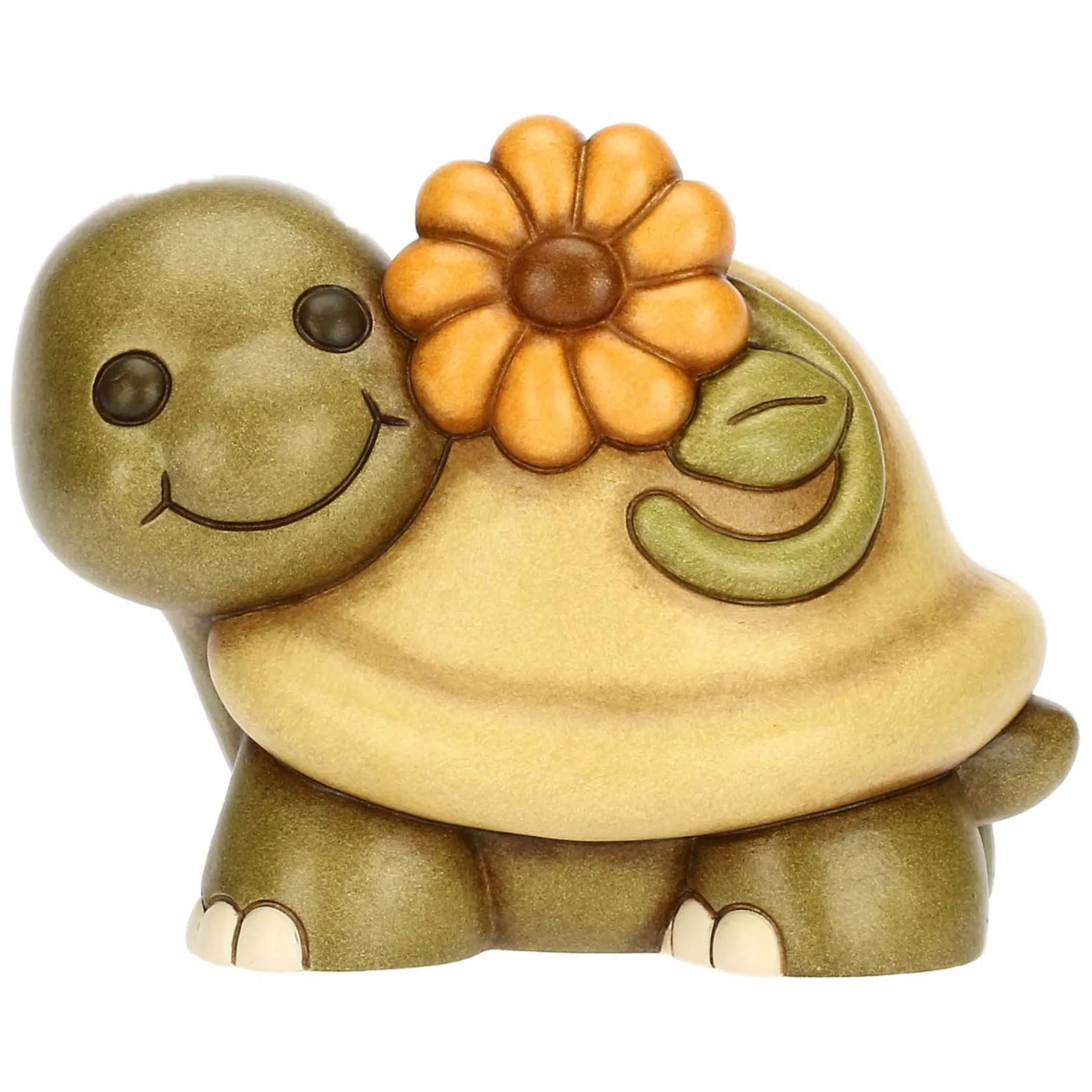 THUN Tartaruga Betta con calendula in ceramica grande* Animali E Mini Animali|Figure