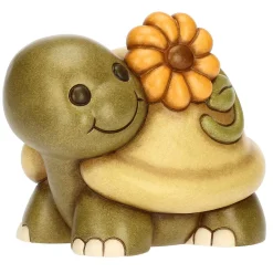 THUN Tartaruga Betta con calendula in ceramica grande* Animali E Mini Animali|Figure