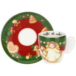 THUN Tazzina caffè espresso Special Edition in porcellana Sorprese di Natale* Set Tazzine E Tazze|Accessori Natalizi Per La Tavola