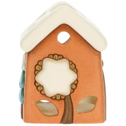 THUN Tealight casetta marrone Regali d'inverno* Candele Porta Candele