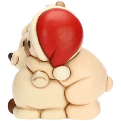THUN Teddy a cavallo della Renna Robin in ceramica, maxi* Teddy|Addobbi Natalizi