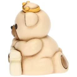 THUN Teddy Buon Anno 2025 in ceramica* Figure|Addobbi Natalizi