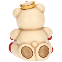 THUN Teddy Buon Anno 2025 in ceramica* Teddy|Addobbi Natalizi
