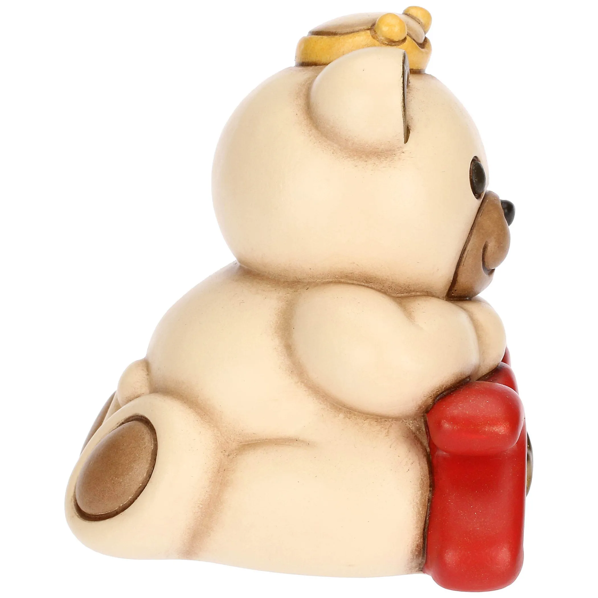 THUN Teddy Buon Anno 2025 in ceramica* Teddy|Addobbi Natalizi