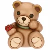 THUN Teddy con coccinella in ceramica, medio* Teddy|Figure In Ceramica