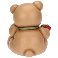 THUN Teddy con coccinella in ceramica, medio* Teddy|Figure In Ceramica