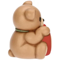 THUN Teddy con cuore in ceramica, medio* Teddy|Figure