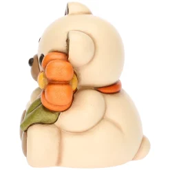 THUN Teddy con fiore in ceramica Primavera da vivere, medio* Teddy|Figure